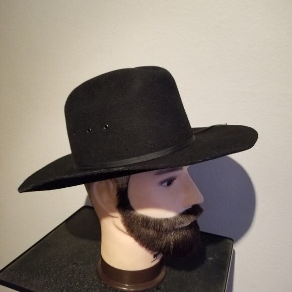 EXPRESS RIDERS COWBOY WESTERN HAT YOUTH LARGE USA MADE 100% WOOL - Picture 5 of 11